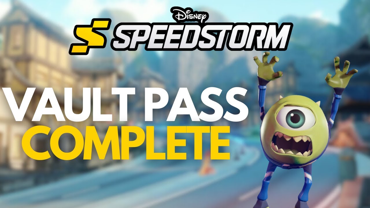 How Long Does It Take To Complete The ENTIRE New Vault Pass? | Disney Speedstorm Tournaments