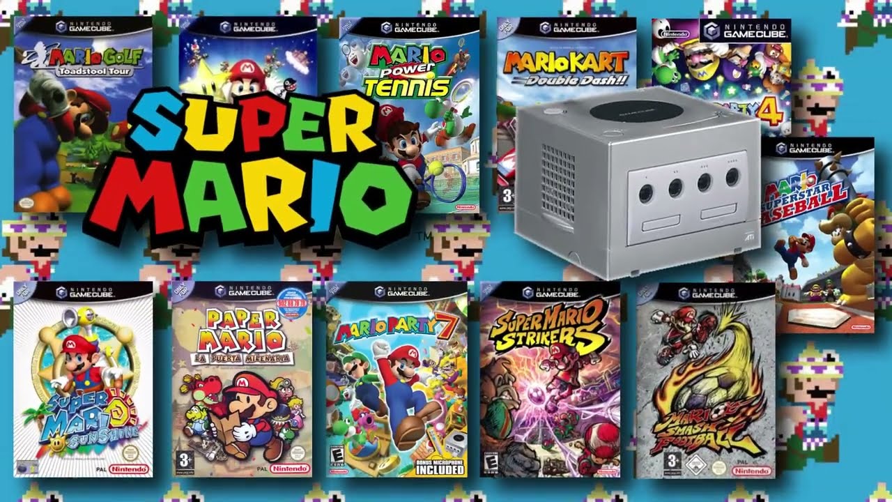 Todos los Juegos de Mario para Gamecube