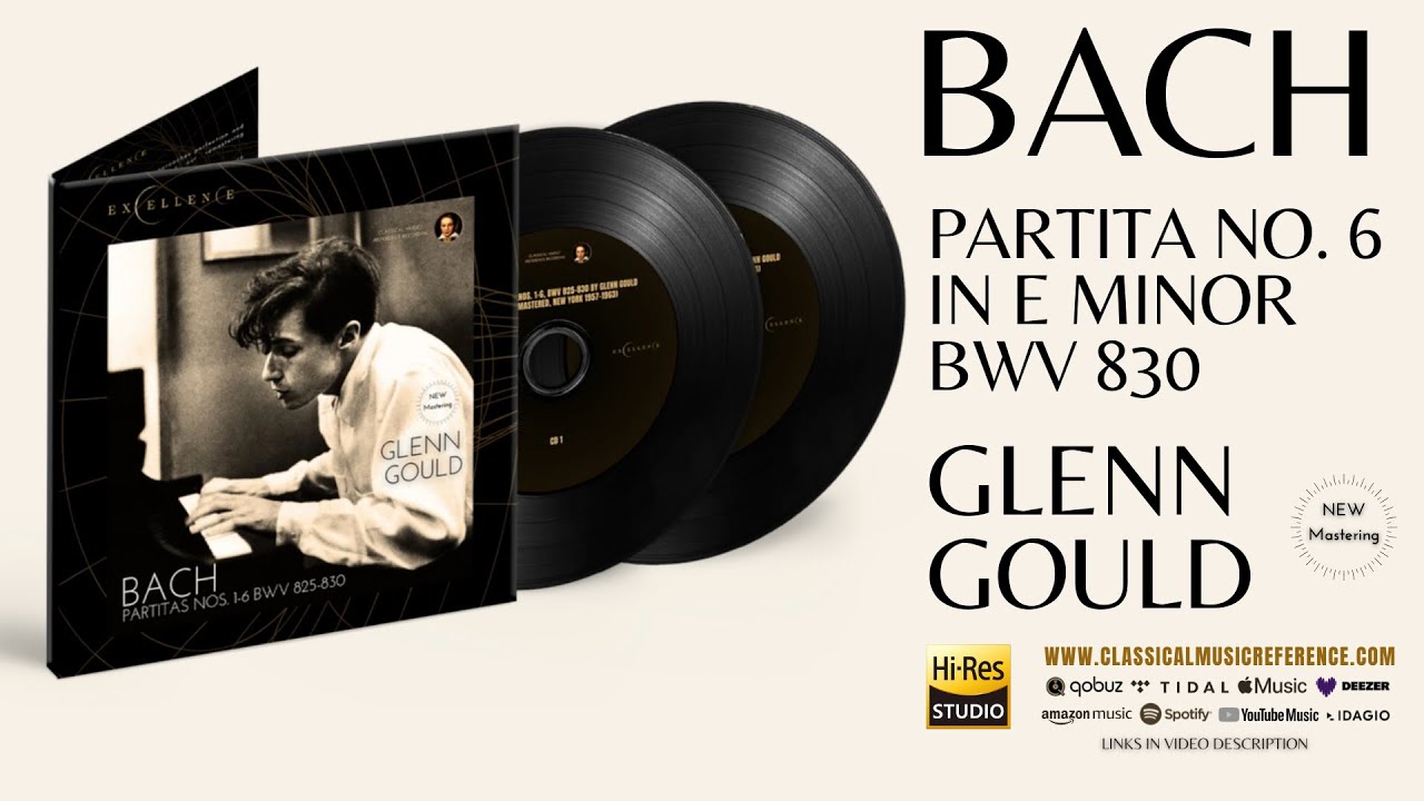 Bach: Partita No. 6 in E minor, BWV 830 / 2024 Remastered (recording of the Century: Glenn Gould)