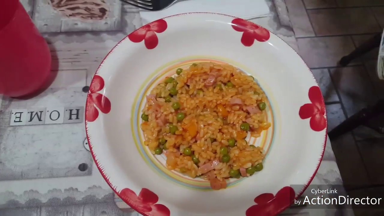 RISOTTO COI PISELLI IN 5 MINUTI COL COOKEO