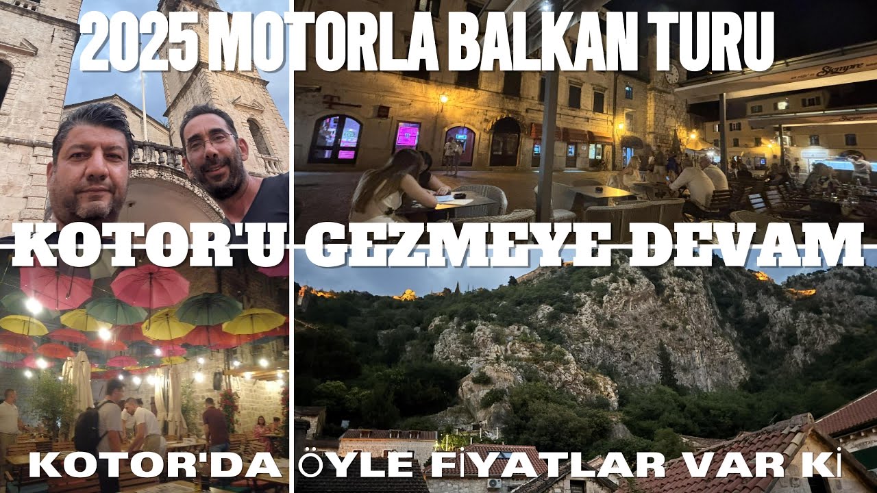 Kod Yazmayı Bıraktık, Kotor’da Kaybolduk | Motorla Balkanlar