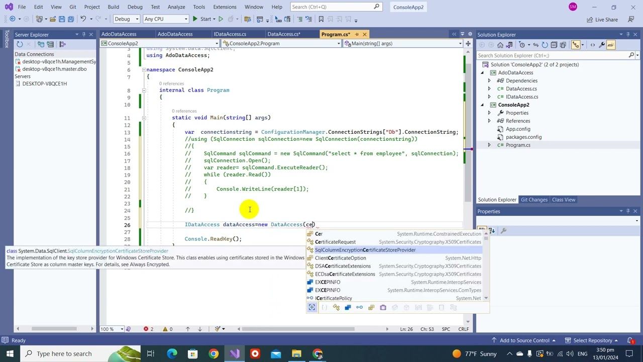 SQL Data reader explained in Detail, Connected vs Disconnected Architecture in Ado.net | Part-4