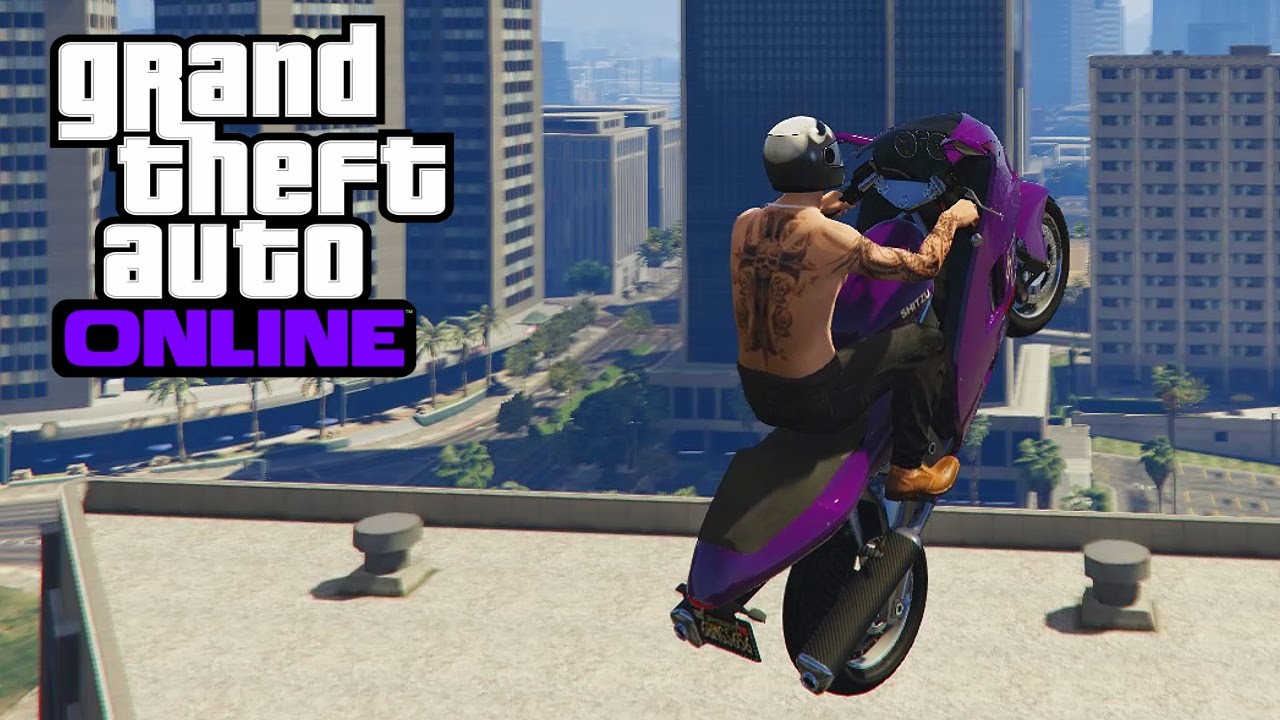 GTA 5 - Hakuchou Stunt test ! Double New Stunt !!!