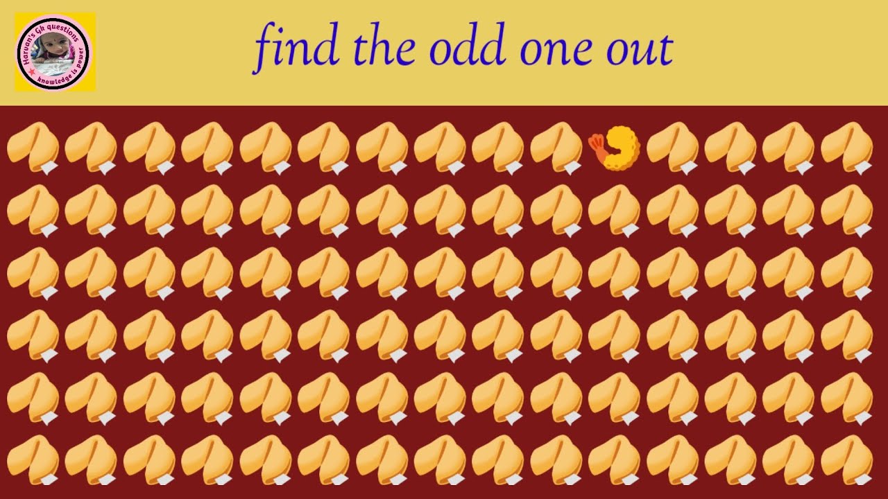 Can you find the odd one out/3 seconds challenge/ Harvan's Gk questions 