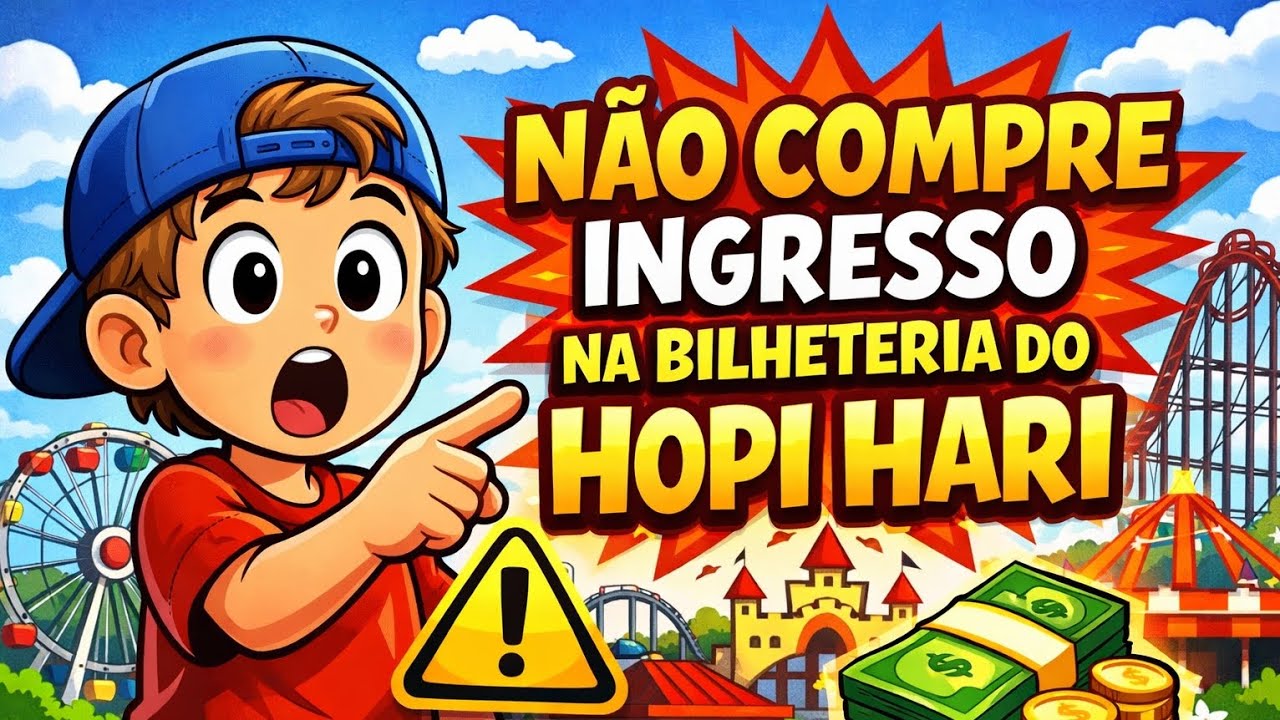 Não compre ingresso na bilheteria do Hopi Hari. VEJA ESSA DICA ANTES DE IR AO PARQUE! 