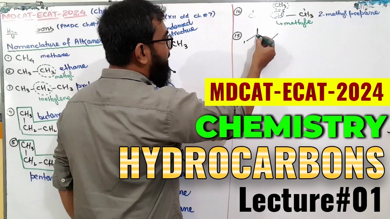 Hydrocarbons | Lecture 1 | ECAT-MDCAT-2024 | Chemistry