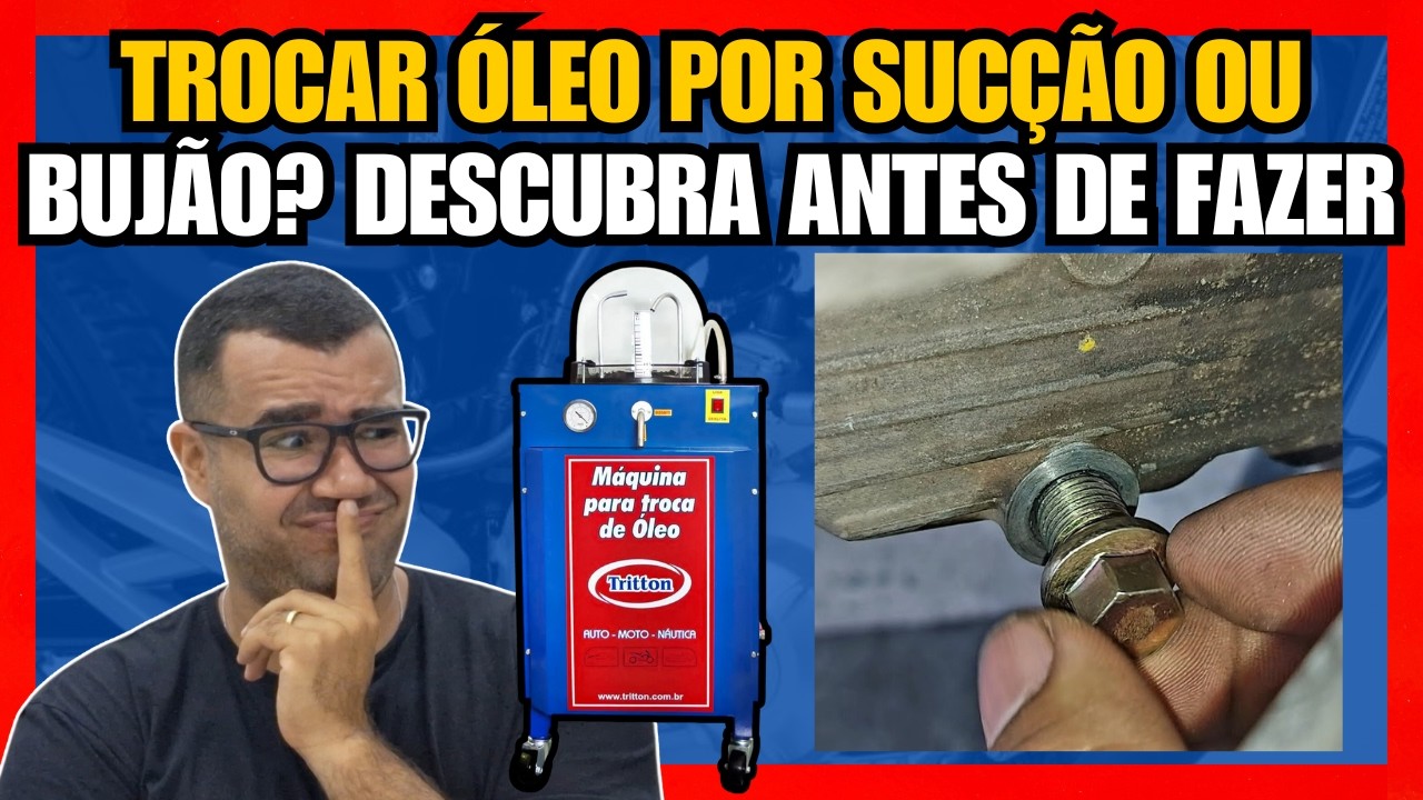 TROCA DE ÓLEO DE MOTO POR SUCÇÃO VALE A PENA VEJA RISCOS E VANTAGENS