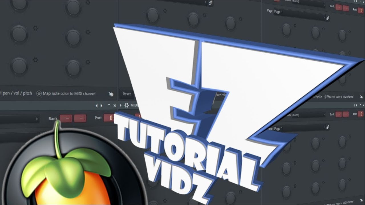 11. The FL Studio Crash Course for Beginners Midi Out and Multi input vst's Mod Wheelcontrollers