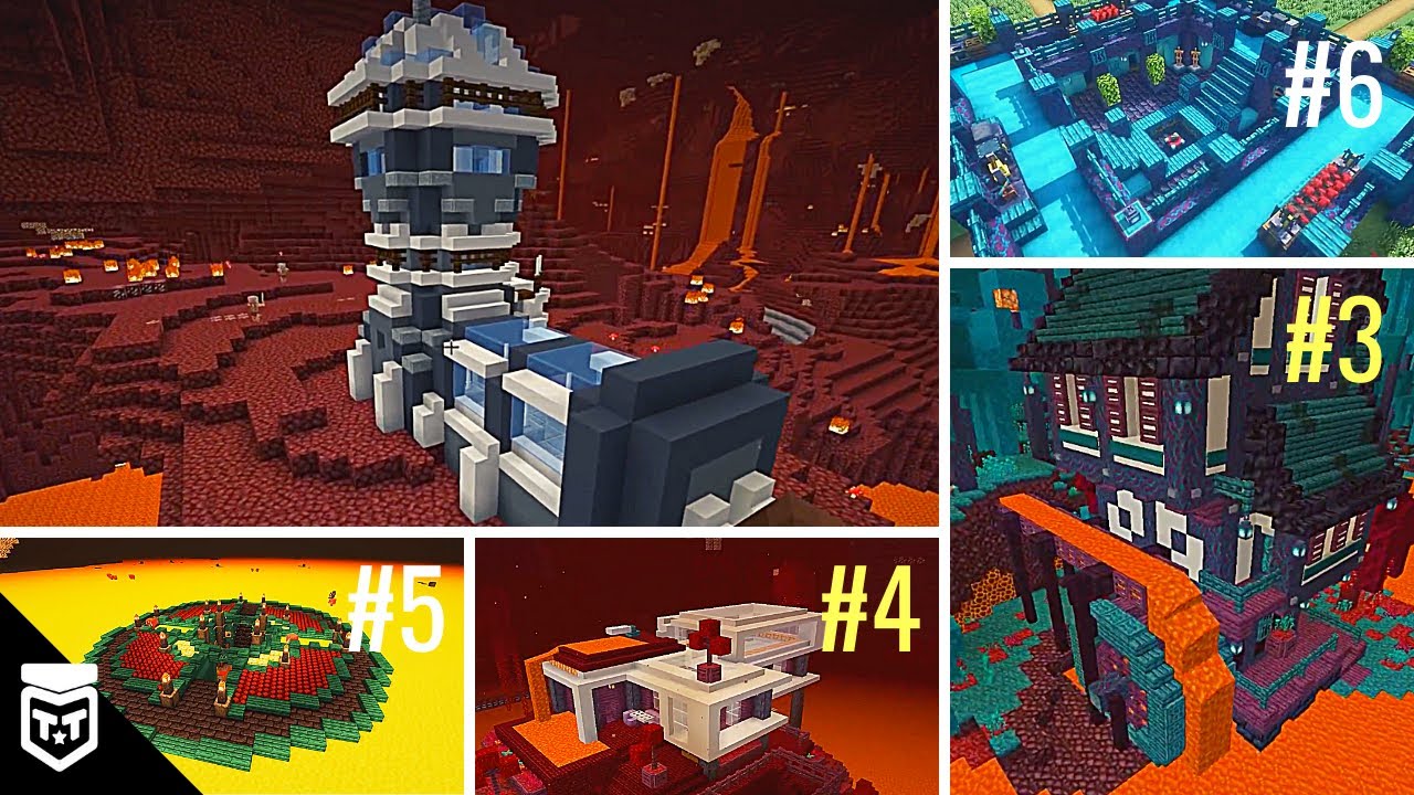 Minecraft: 10 проектов баз Нижнего мира, которые обеспечат вам безопасность