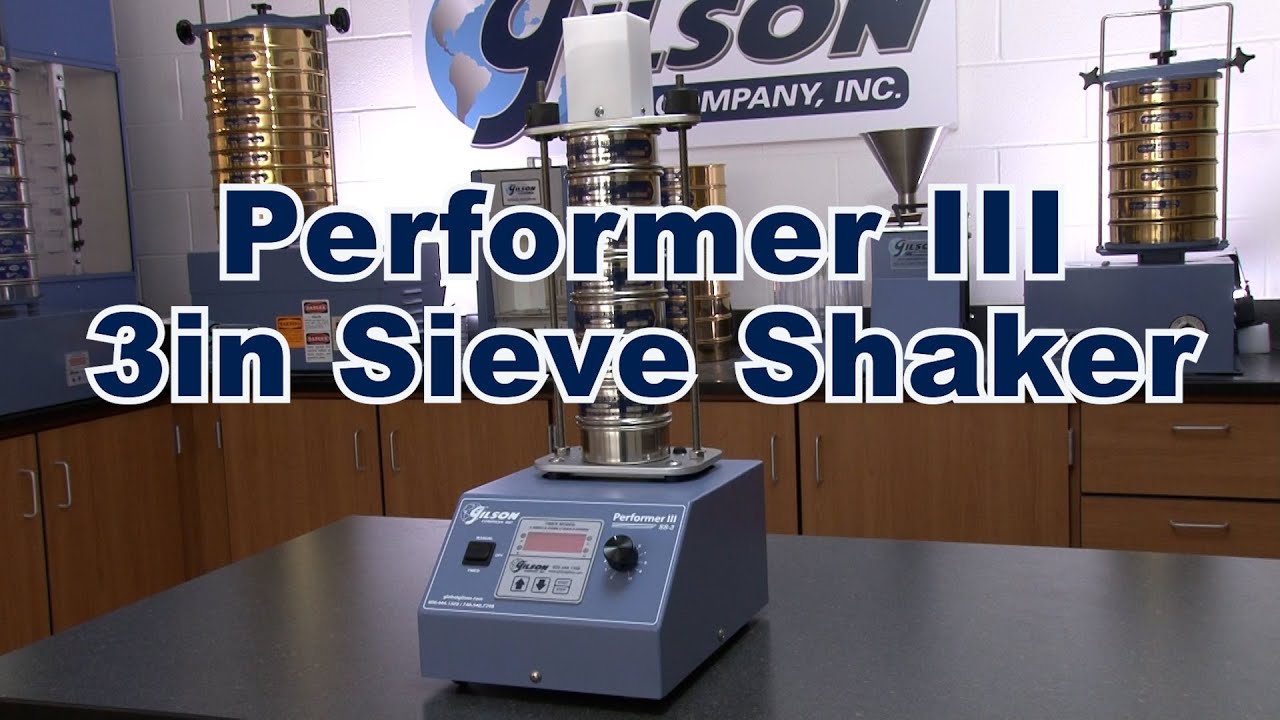 Gilson Performer III 3in Sieve Shaker (SS-3)