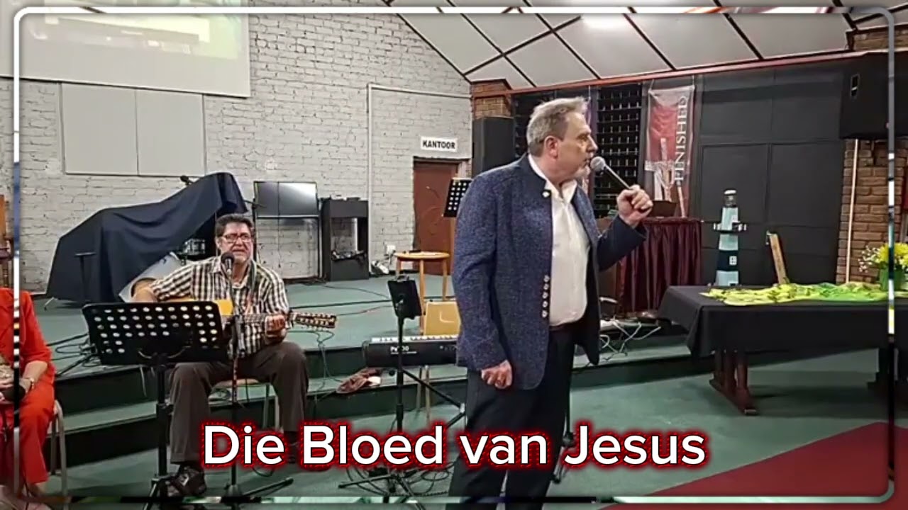 Deur Sy bloed is daar vergifnis, genesing, 'n  nuwe lewe en beskerming..| Dr Chris Marx