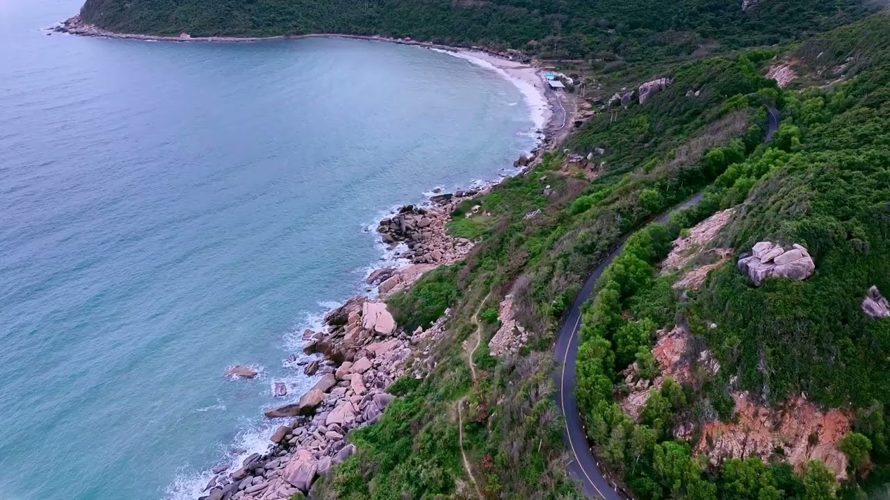 Ganh Nhay - Ninh Van From Sky | Where Mountains Meet the Sea | Cinematic 4K Drone View