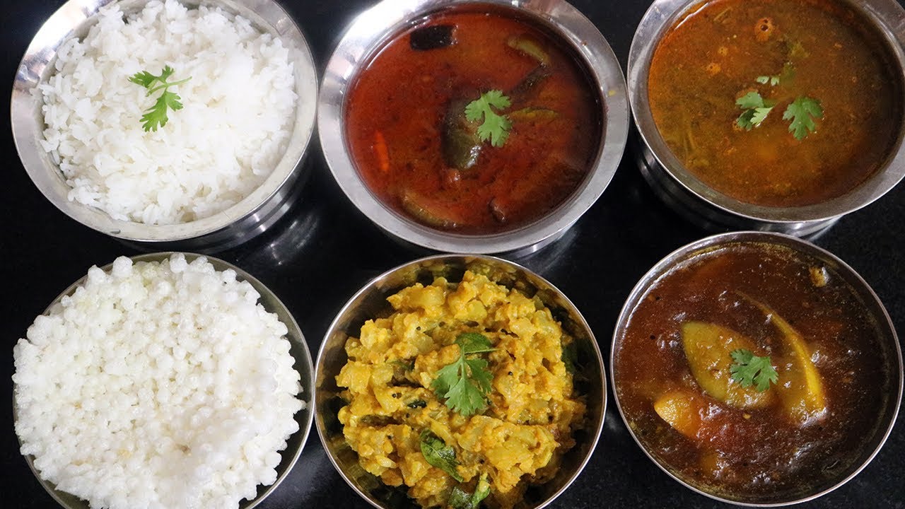 கலக்கல் மதிய விருந்து | Lunch Varieties | Lunch Ideas in Tamil | Lunch Recipes