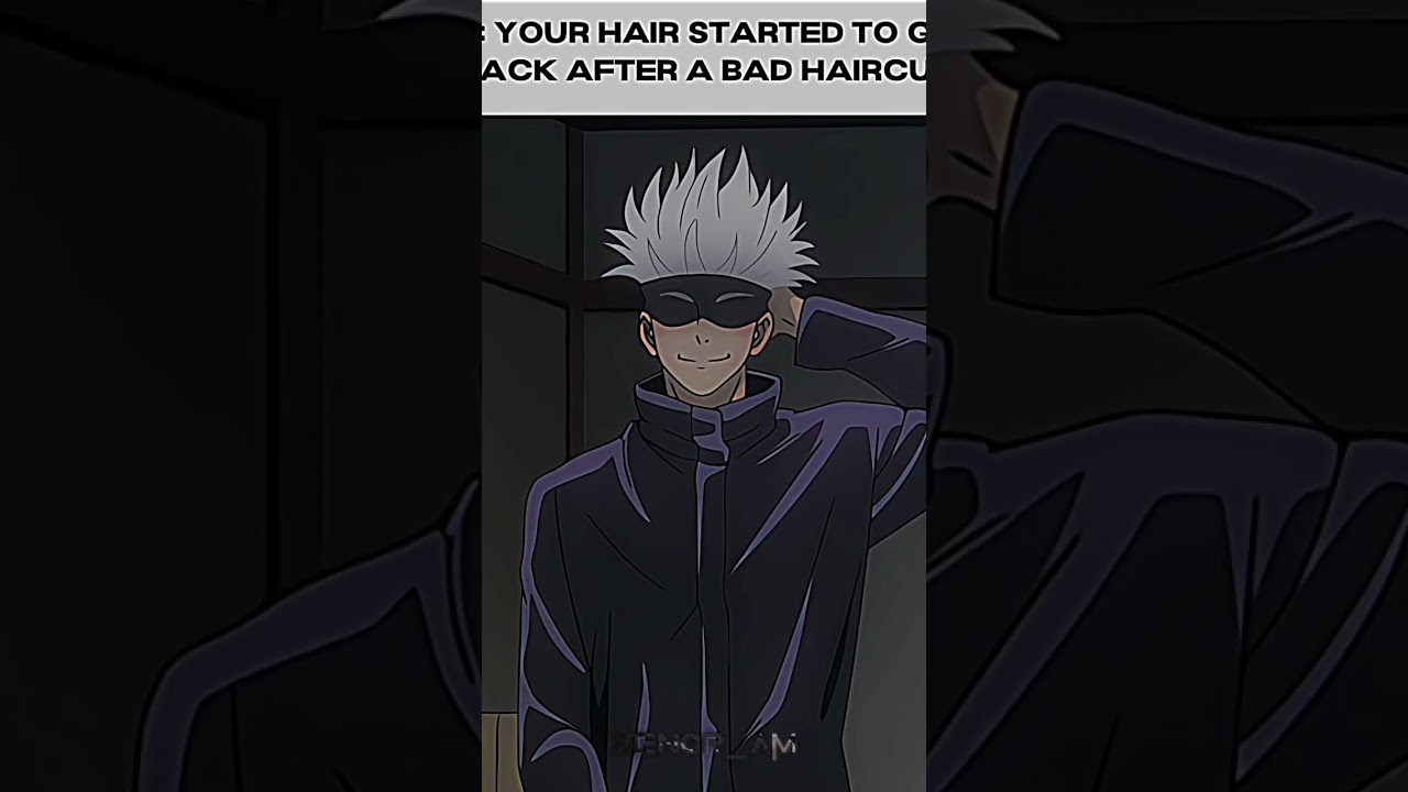 POV : Your hair started to grow back after a bad haircut 