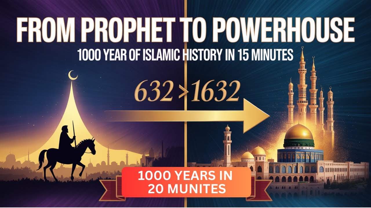 From Prophet to Powerhouse 1000 Years of Islamic History in 20 Minutes  || Voices of History