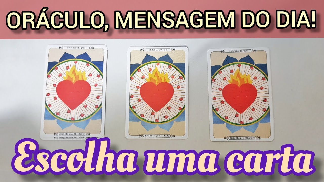 🌟 MENSAGEM DO OR&Aacute;CULO PRO SEU DIA! ALQUIMIA E MILAGRE! ❤️ TAROT DE HOJE RESPONDE! TARO INTUITIVO! 🔮