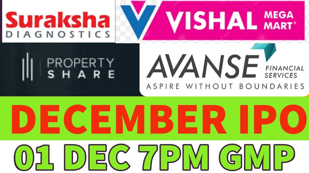 Vishal Mega Mart IPO opens soon|Avanse finance ipo news|Upcoming ipo in december|Upcoming ipo 2024💥🤑