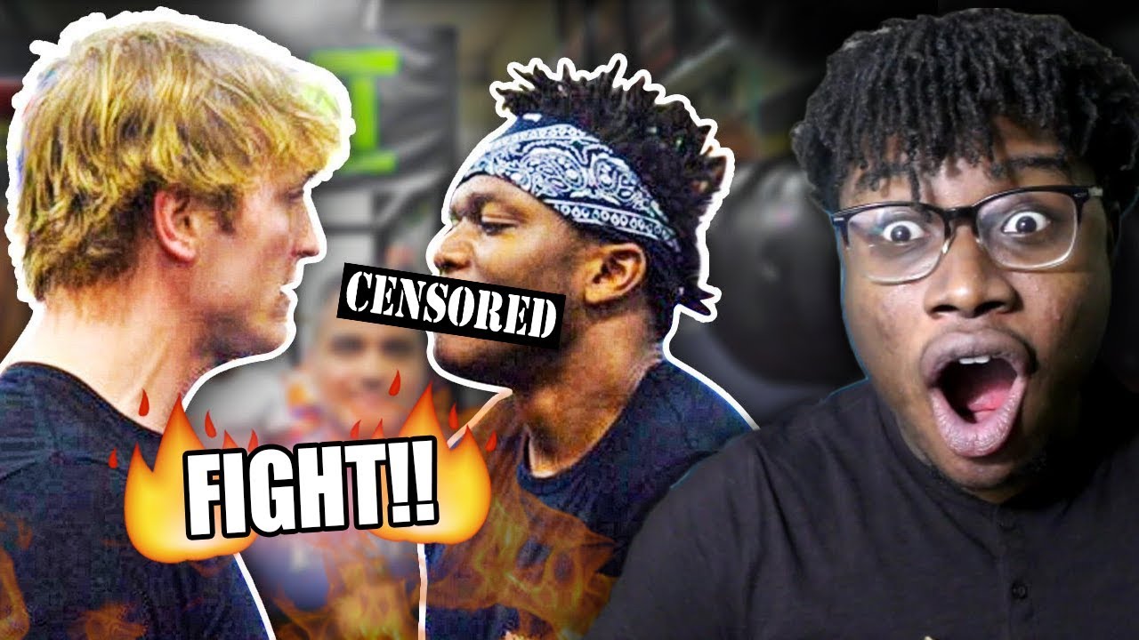 KSI GOES FACE TO FACE WITH LOGAN PAUL!