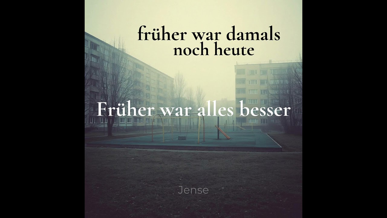 Jense - Früher war alles besser