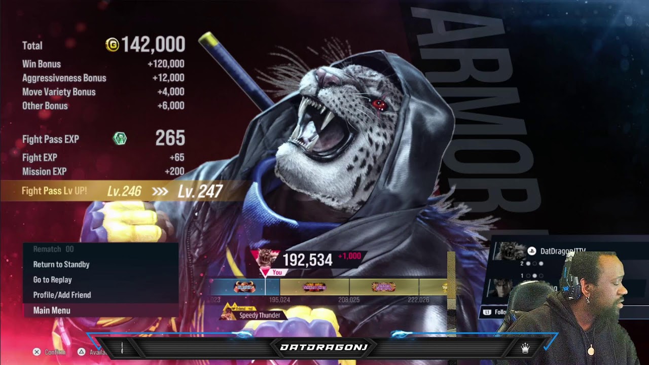 Tekken 8 Road to  GOD Infinity Jun Kazama/Armor King  Ranked & Player Matches