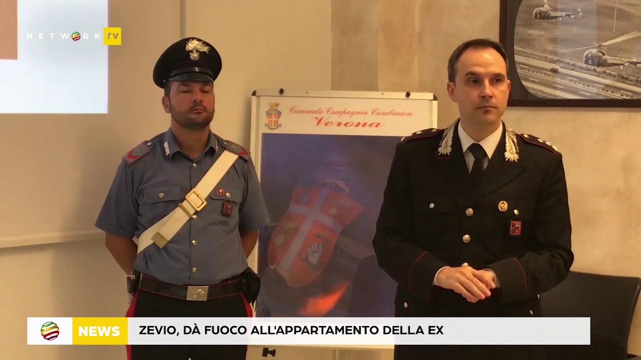 Zevio, dà fuoco all'appartamento della ex