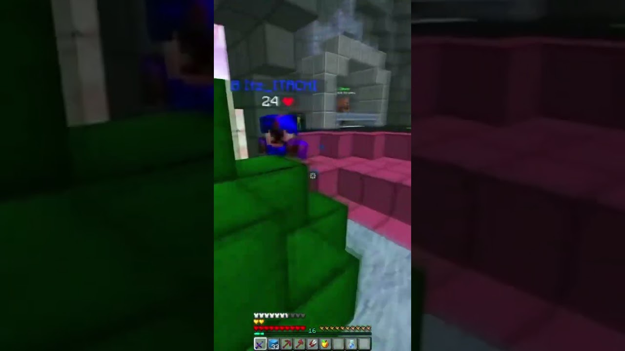 【4K 200FPS】CLICKY Keyboard + Mouse Sounds [HANDCAM] | Pika Network Bedwars 