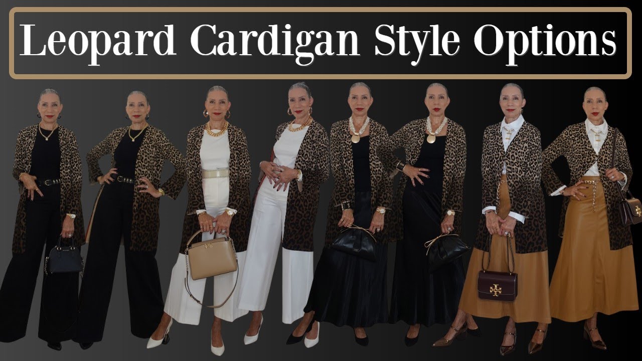 Stylish Ways To Wear Your Leopard Cardigan!