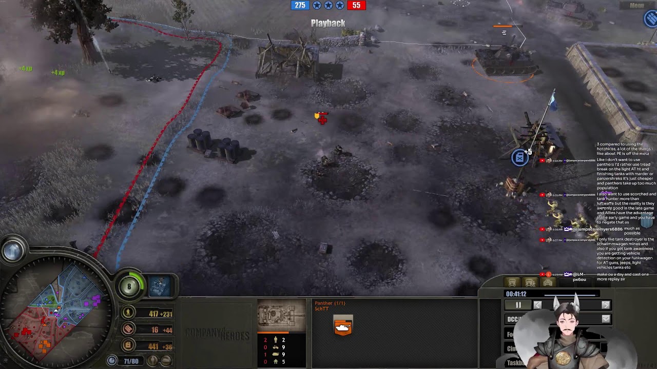 Live Casting Replays || Company of Heroes 1