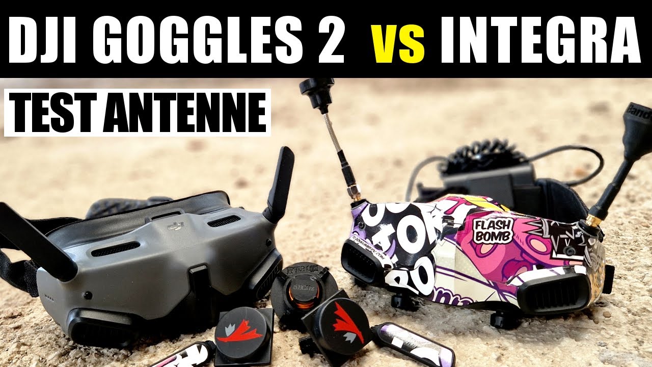 VALE LA PENA CAMBIARE ANTENNE LHCP e RHCP // DJI INTEGRA vs DJI GOGGLES CONFRONTO e ADATTATORI