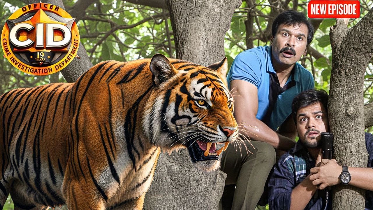 Pankaj और Freddy पर हुआ खूंखार TIGER का हमला || CID || Latest Episode ||