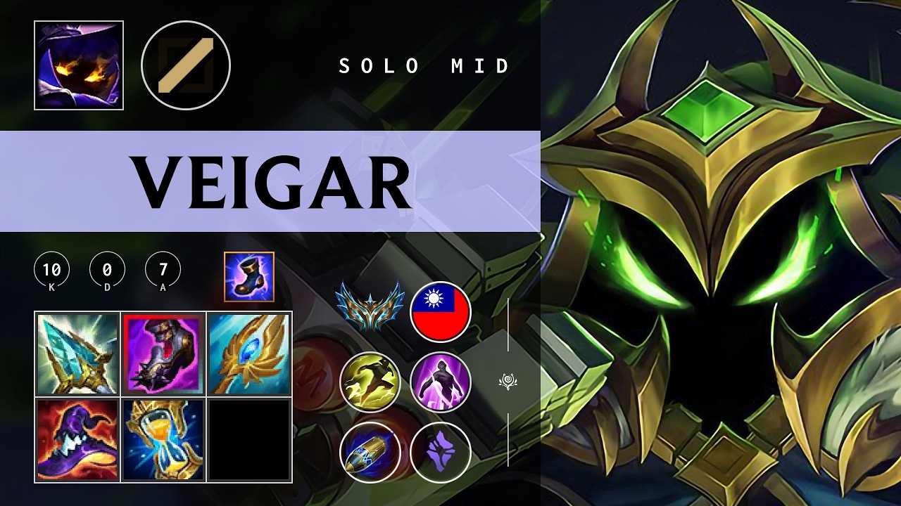 Veigar Mid vs Yasuo - TW Challenger Patch 26.05