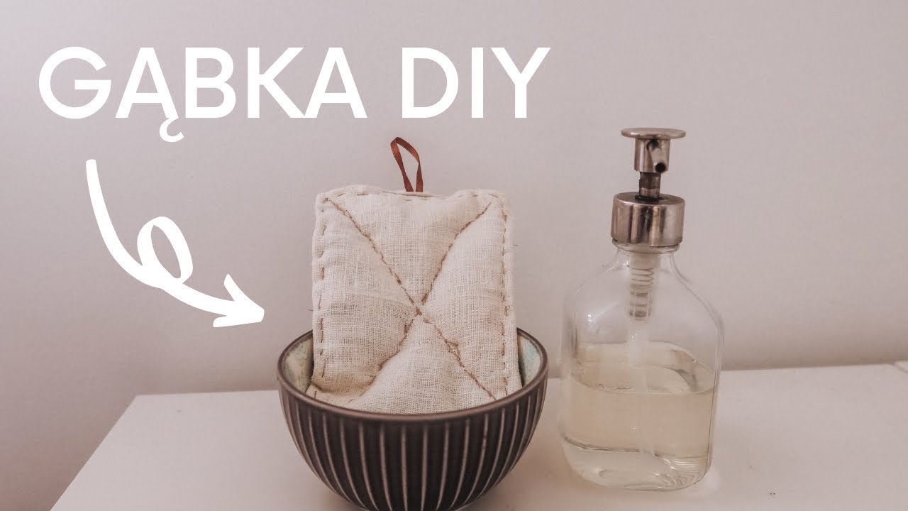 Uszyj sobie gąbkę | Myjka do naczyń less waste | Eko kuchnia