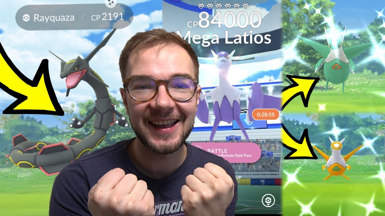 RAYQUAZA POWRACA!! *Tylko parę DNI* by złapać SHINY?! Mega Latias & Latios!