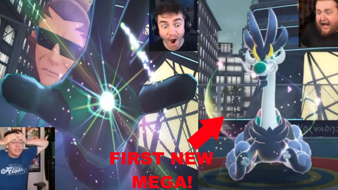 Реакция покетуберов на Мега Дрампу в Pokemon Legends ZA!