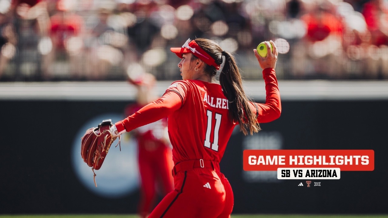 Texas Tech Softball vs. Arizona: Game 3 Highlights | March 14, 2026
