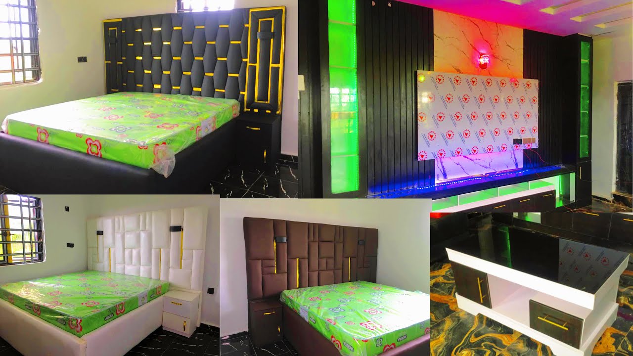 Price Of Bed, TV Console, Dressing Mirror, Bed Side Locker Other Furniture Works In Benin City, Edo.