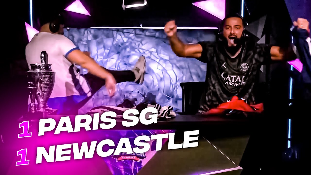 🤯ON A TOUT CASSÉ. (PSG 1-1 NEWCASTLE) LIVE REACTION FEAT MOHAMED HENNI