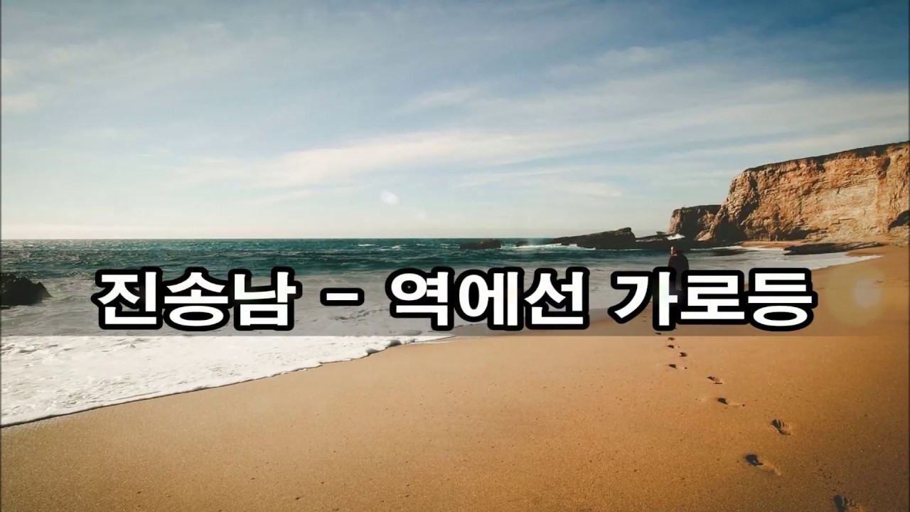 진송남 - 역에선 가로등 kpop 韓國歌謠