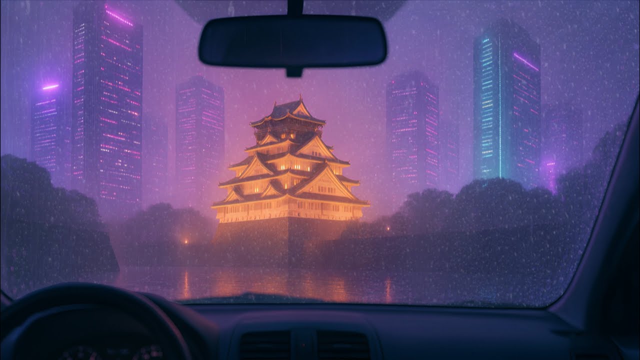 Dreamy Synthwave for Sleep &ndash; Data Stream in Cyber-Osaka 💫
