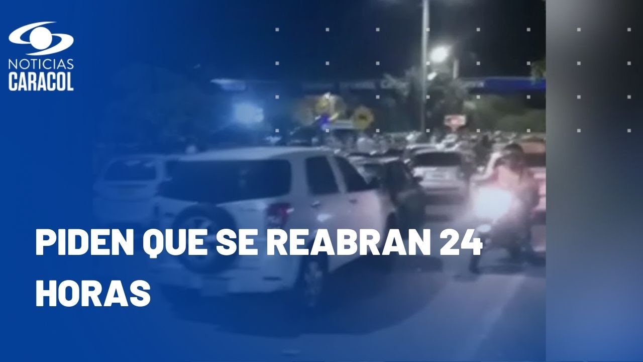 En puentes internacionales de Colombia y Venezuela se registró caos vehicular, ¿por qué?