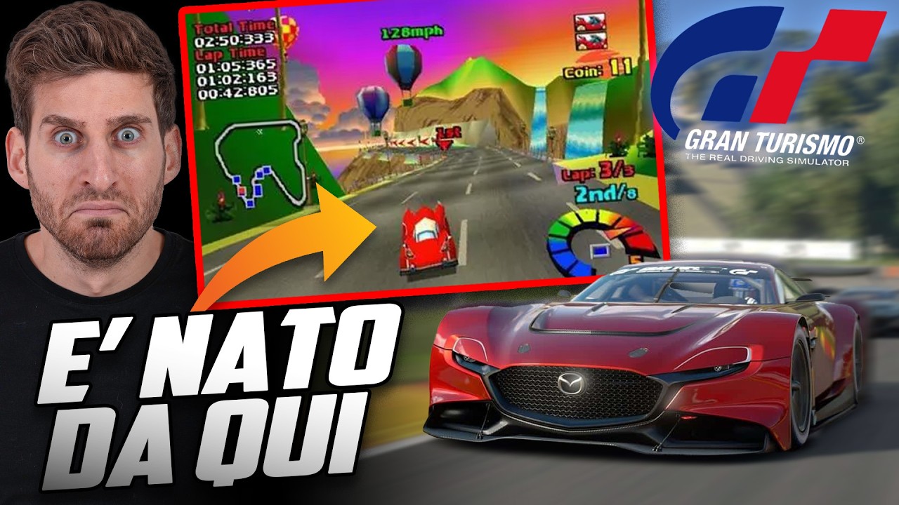 NATO DA UN GIOCO SBAGLIATO: L'incredibile storia di Gran Turismo e del SIMRACING