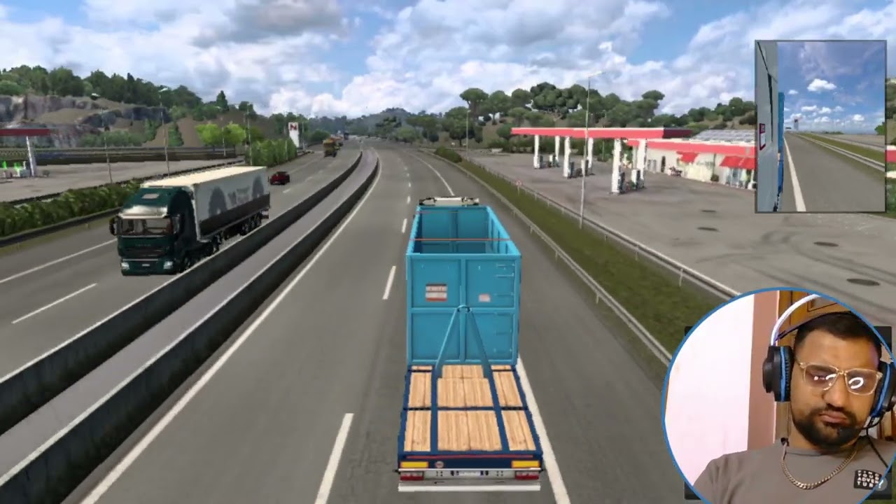 Dangerous Road Transport | 9T Container | Olbia to Cagliari | ETS2 Gameplay