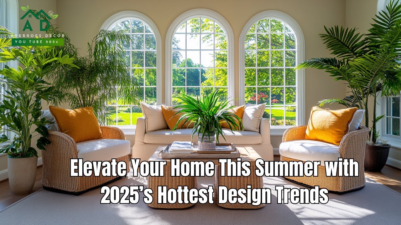 Elevate Your Home This Summer with 2025’s Hottest Design Trends