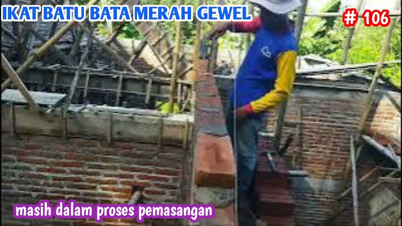 PASANG BATA MERAH DI BAGIAN Seterusnya untuk GEWEL TENGAH MODEL TRAP