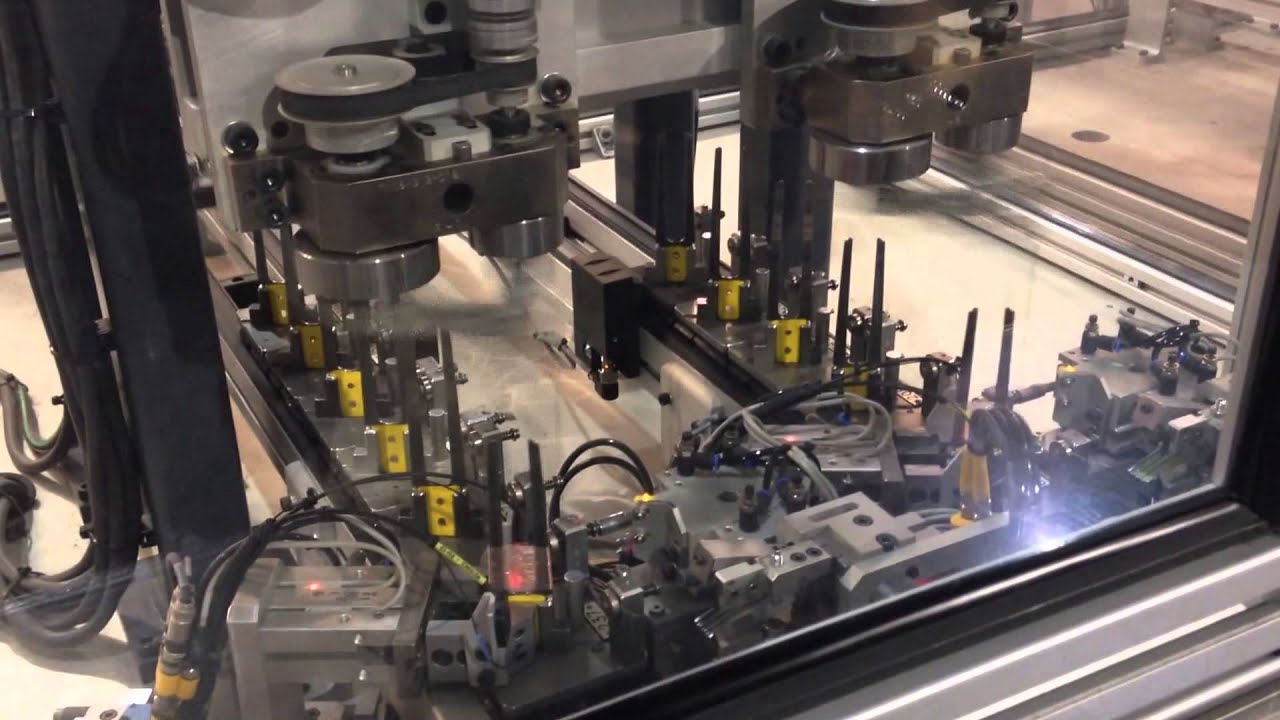 Stun Gun Assembly Line At Taser International