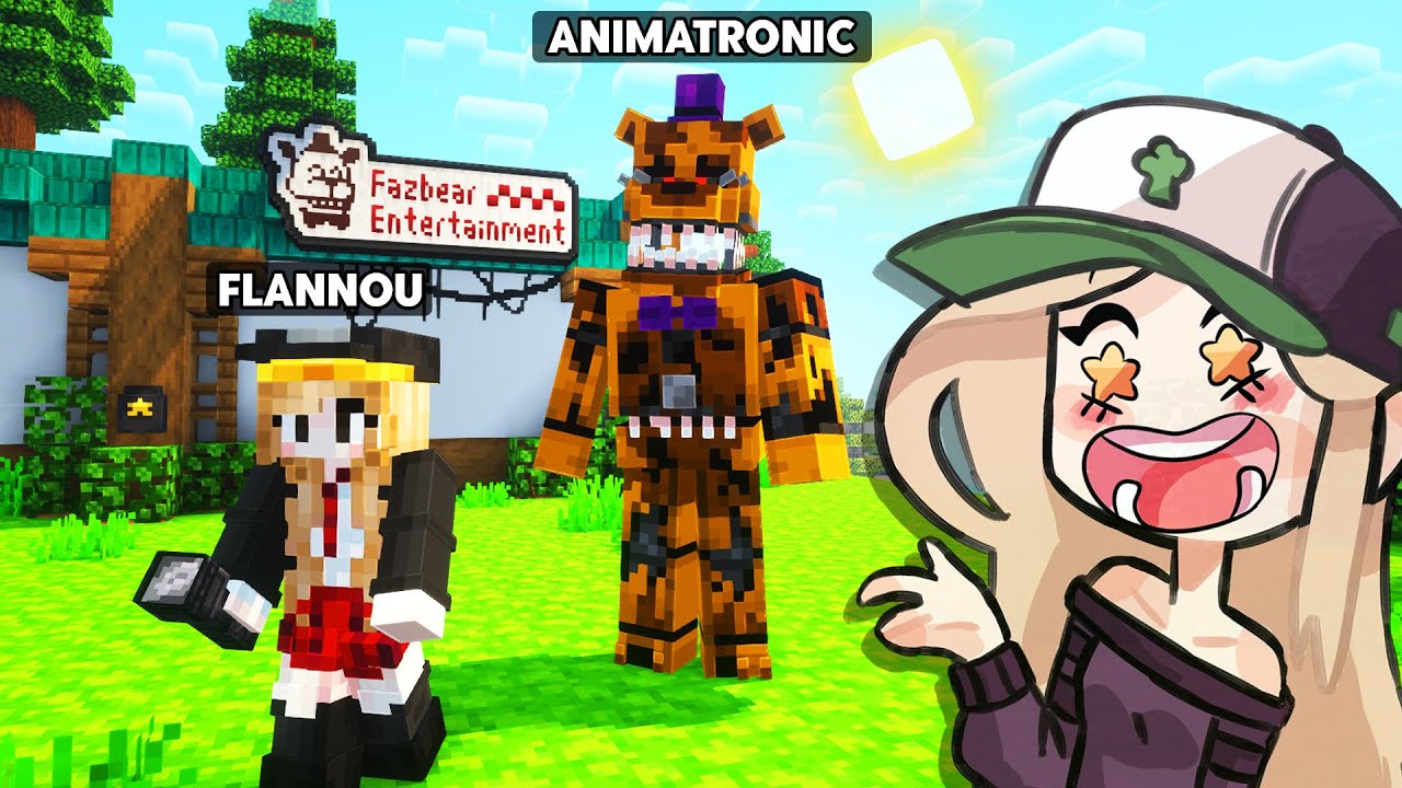 NOUVELLE AVENTURE FNAF MINECRAFT: DÉBUT de la SURVIE !!