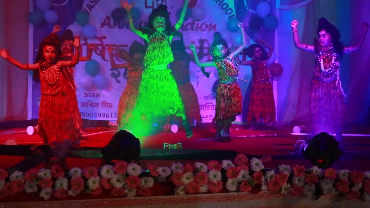 Shiv Tandav!maha shivratri! Vasant Vihar Pri Primary school, latur 🙏
