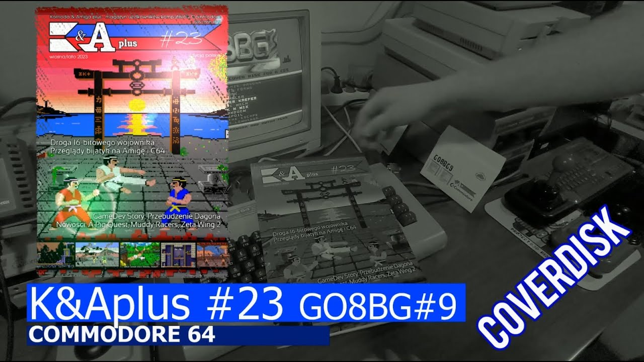Commodore 64 -=K&A Plus #23 Coverdisk GO8BG9=-