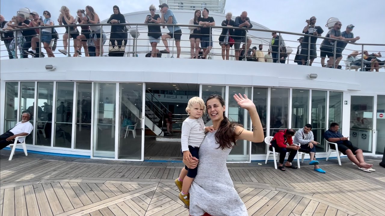 Goodbye Morocco 🇲🇦 Port of Tangier Morocco Surprised Us!