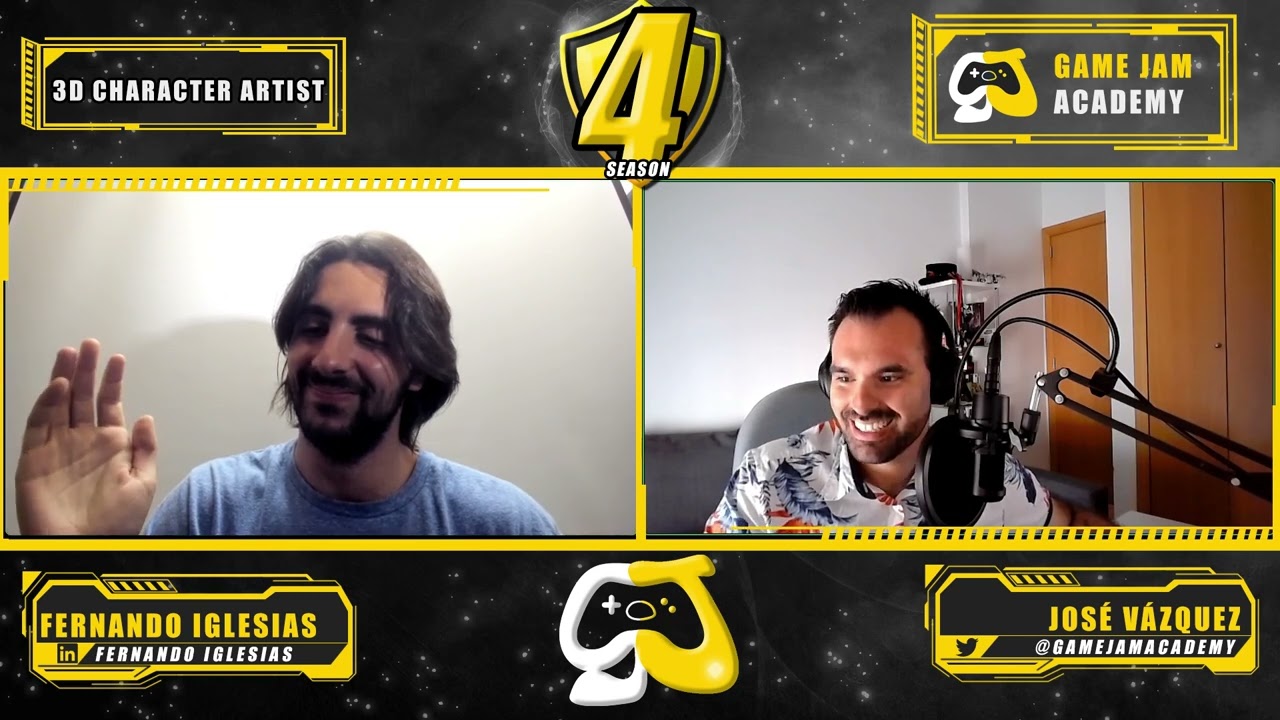 ➡️ ¿Cómo TRABAJAR como 3D CHARACTER ARTIST en VIDEOJUEGOS? (Con Fernando Iglesias)